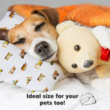 Load image into Gallery viewer, Toddler Pillow with Pillowcase (Construction)