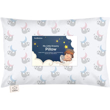 Load image into Gallery viewer, Toddler Pillow with Pillowcase (Moon Sloth)