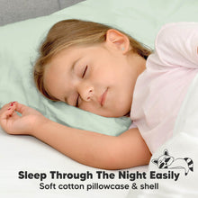 Load image into Gallery viewer, Toddler Pillow with Pillowcase (Sage)