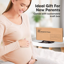 Load image into Gallery viewer, Trio Baby Sonogram Frame (Sage)