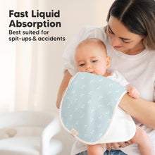 Load image into Gallery viewer, Urban Burp Cloths (Blooms)