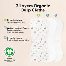 Load image into Gallery viewer, Urban Burp Cloths (Wilderness)