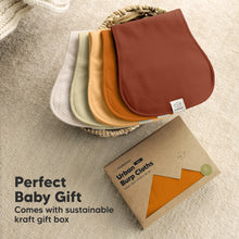 Load image into Gallery viewer, 5-Pack Urban Quin Burp Cloths (Sahara)