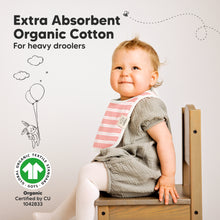 Load image into Gallery viewer, 8-Pack Urban Drool Bibs (Sweet Charm)