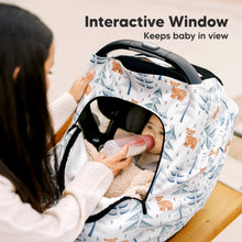 Load image into Gallery viewer, Warmzy Baby Car Seat Cover (Wintry)