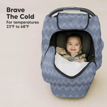 Load image into Gallery viewer, Warmzy Baby Car Seat Cover (Indigo)