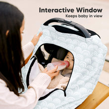 Load image into Gallery viewer, Warmzy Baby Car Seat Cover (Iris)