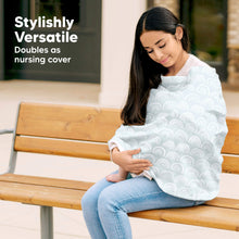 Load image into Gallery viewer, Warmzy Baby Car Seat Cover (Iris)