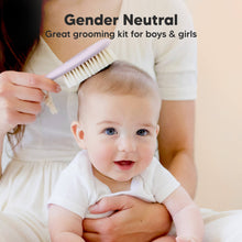 Load image into Gallery viewer, Baby Hair Brush (Thistle, Oval)