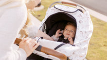 Load and play video in Gallery viewer, Warmzy Baby Car Seat Cover (Wintry)