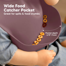 Load image into Gallery viewer, 2-Pack Prep Silicone Bibs (Rocky)