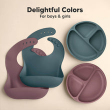 Load image into Gallery viewer, 2-Pack Prep Silicone Bibs (Rocky)