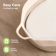 Load image into Gallery viewer, 2-Pack Soothe Fitted Bassinet Sheets (Soft White)