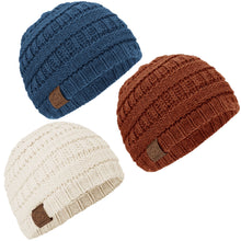 Load image into Gallery viewer, 3-Pack Warmzy Baby Beanies (Gust, M)