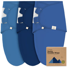 Load image into Gallery viewer, 3-Pack Soothe Swaddle Wraps