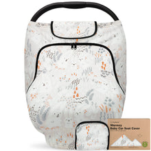 Load image into Gallery viewer, Warmzy Baby Car Seat Cover (Fable)