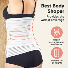 Load image into Gallery viewer, Revive 3-in-1 Postpartum Recovery Support Belt (Matte White)
