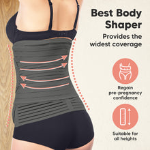 Load image into Gallery viewer, Revive 3-in-1 Postpartum Recovery Support Belt (Mystic Gray)
