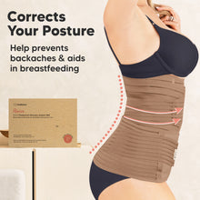 Load image into Gallery viewer, Revive 3-in-1 Postpartum Recovery Support Belt (Warm Tan)