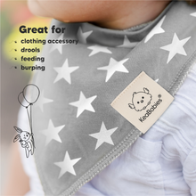 Load image into Gallery viewer, 10-Pack Organic Bandana Bibs