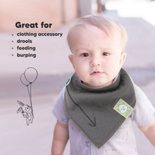 Load image into Gallery viewer, 8-Pack Organic Bandana Bibs (Baby Boss)