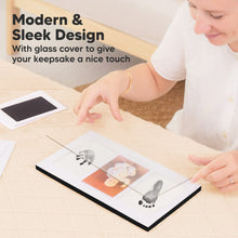 Load image into Gallery viewer, Duo Clean Touch Inkless Hand & Footprint Frame Kit (Onyx Black)