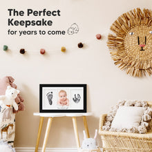 Load image into Gallery viewer, Duo Clean Touch Inkless Hand & Footprint Frame Kit (Onyx Black)