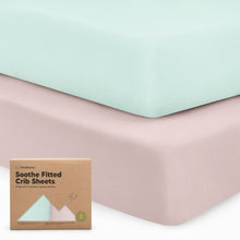Load image into Gallery viewer, Soothe Fitted Crib Sheet
