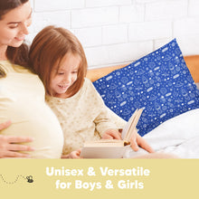 Load image into Gallery viewer, Printed Toddler Pillowcase 13X18" (Off to Space)