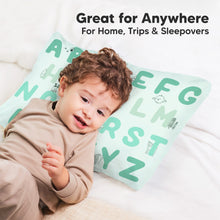 Load image into Gallery viewer, Printed Toddler Pillowcase 13X18" (KeaABC Mint)