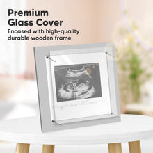 Load image into Gallery viewer, Solo Baby Sonogram Frame (Cloud Gray)