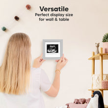 Load image into Gallery viewer, Solo Baby Sonogram Frame (Cloud Gray)
