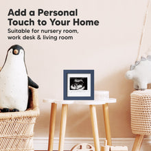 Load image into Gallery viewer, Solo Baby Sonogram Frame (Midnight Blue)