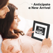 Load image into Gallery viewer, Solo Baby Sonogram Frame (Onyx Black)