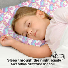 Load image into Gallery viewer, Toddler Pillow with Pillowcase (Unicorn)