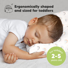 Load image into Gallery viewer, Jumbo Toddler Pillow with Pillowcase (Jolly Rainbow)