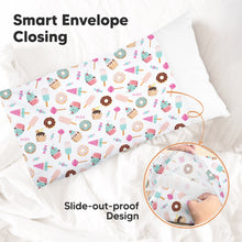 Load image into Gallery viewer, Printed Toddler Pillowcase 13X18" (Sweet Tooth)