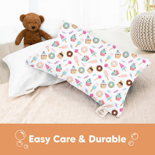 Load image into Gallery viewer, Printed Toddler Pillowcase 13X18" (Sweet Tooth)