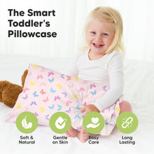 Load image into Gallery viewer, Printed Toddler Pillowcase 13X18" (Flutter)