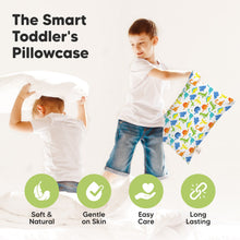 Load image into Gallery viewer, Printed Toddler Pillowcase 13X18" (Happy Dino)