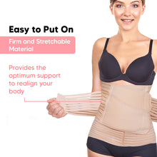Load image into Gallery viewer, Active 2-in-1 Postpartum Recovery Support Belt (Classic Ivory, One Size)