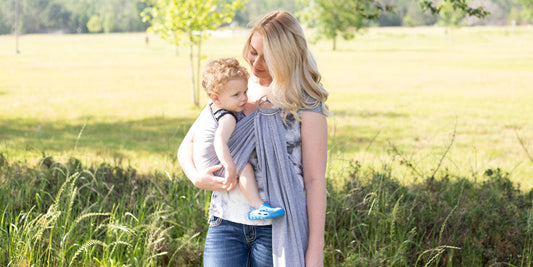 KeaBabies wrap for Babywearing