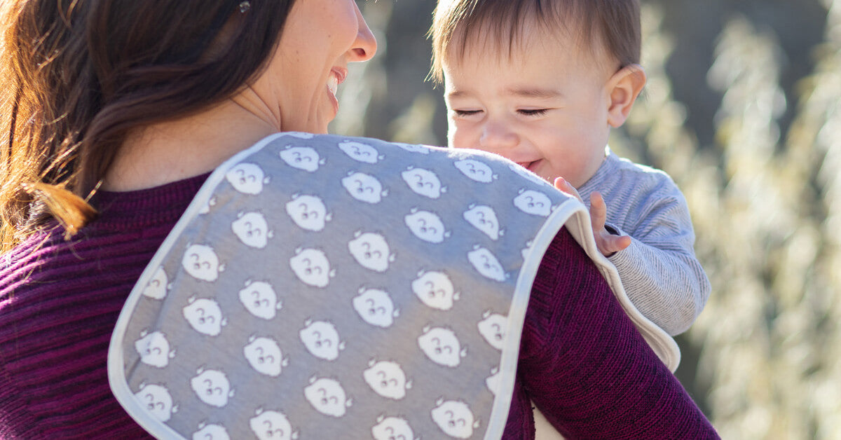 Burping Basics With The KeaBabies Organic Burp Cloth Set