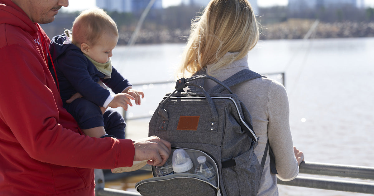 Backpack Diaper Bag Organizer Guide - Simple and Easy ways to keep your diaper bag organized by Keababies