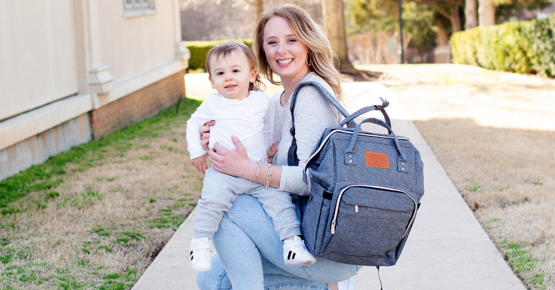KeaBabies Diaper bag for traveling and daily use
