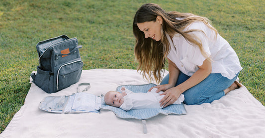 making on the go diaper changes easier