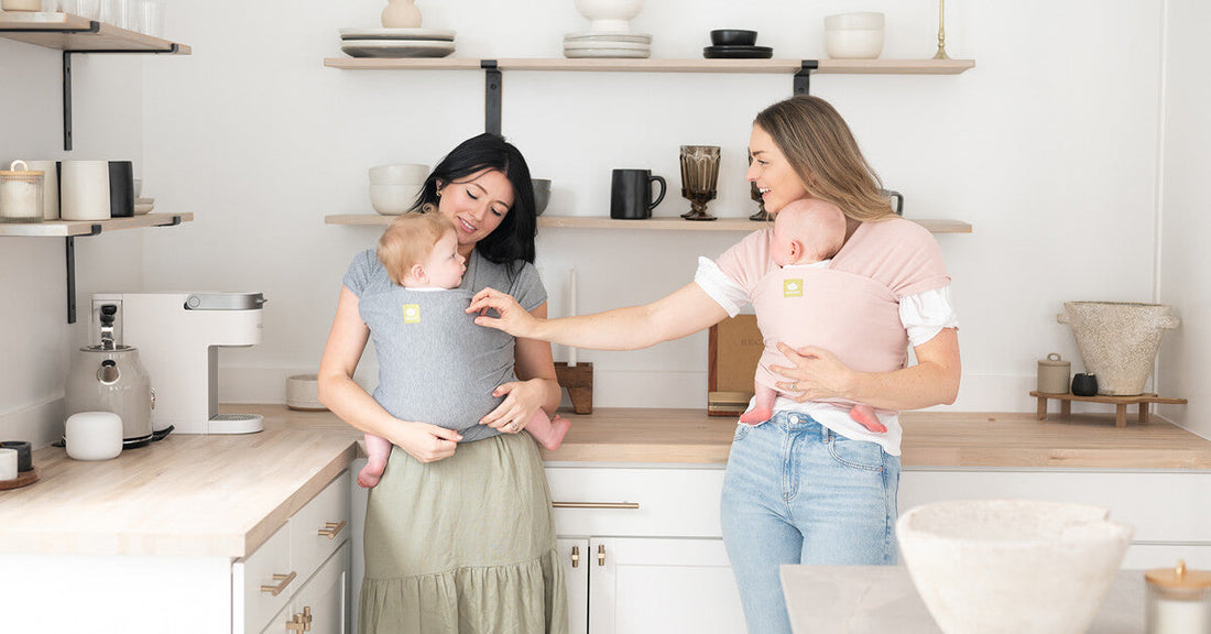 how to use an infant wrap carrier