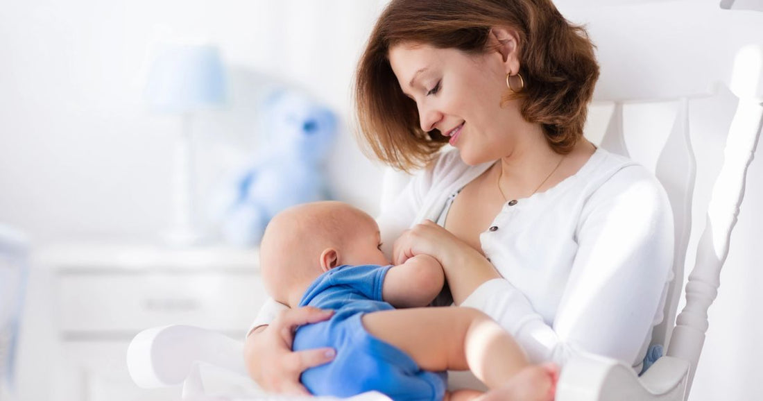 Mom breastfeeding baby, highlighting bonding, nourishment, and comfort during nursing.