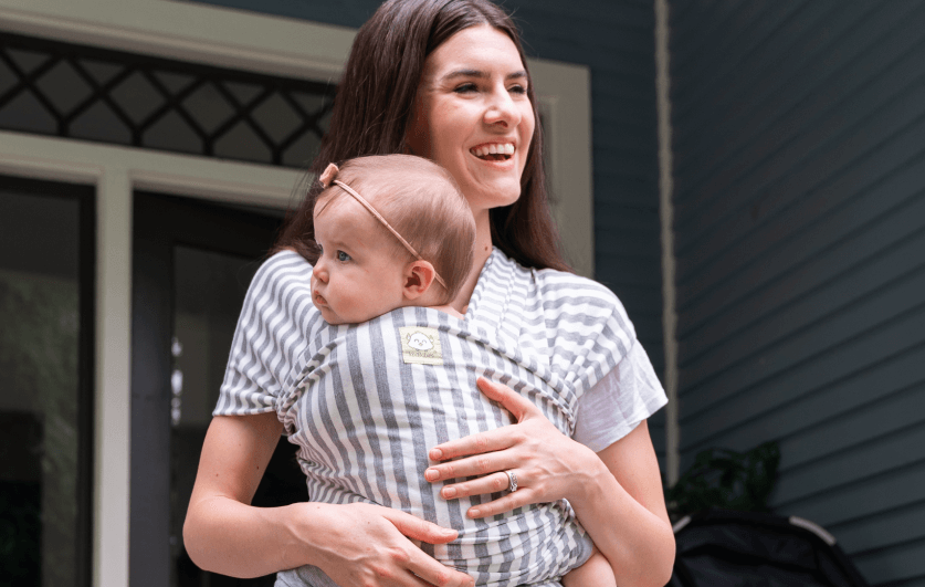 Babywearing with KeaBabies Baby Wrap Carrier