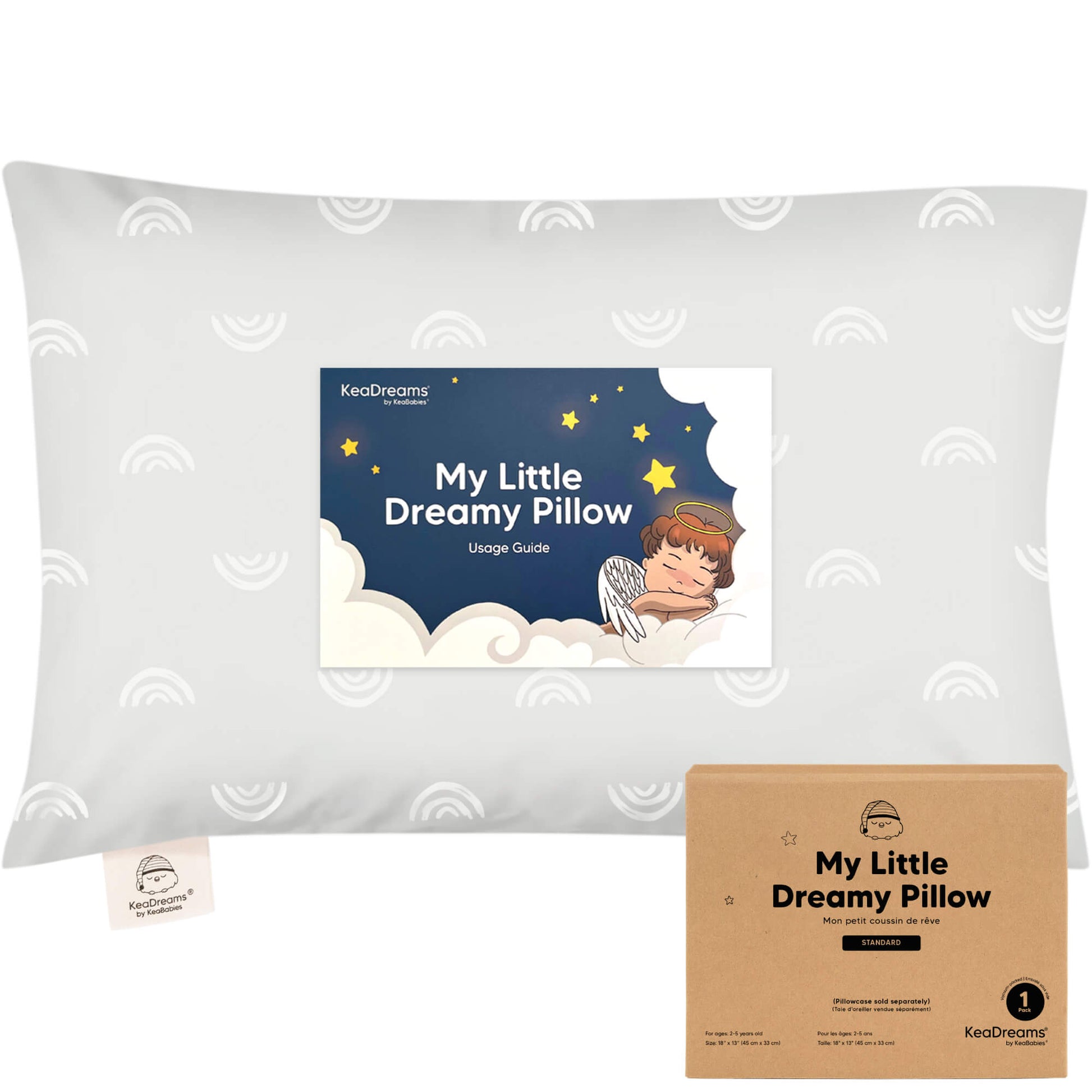My Little Dreamy Pillow for toddlers comes with sustainable kraft packaging. 26077259202746